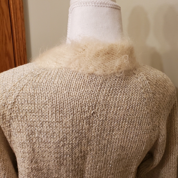 Vintage shiny Christmas cardigan - Picture 5 of 5